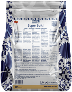 Supersoft Vanilla softice mix 1,5 kg TT